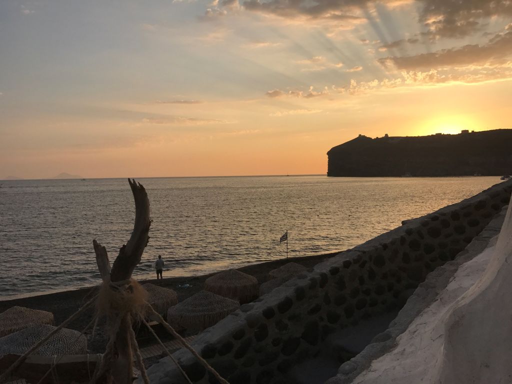 volcanic beach