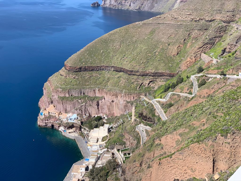 old port of Santorini